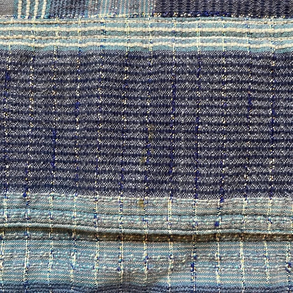 Ace & Jig Striped Baja Hoodie Blue Small - Picture 5 of 8